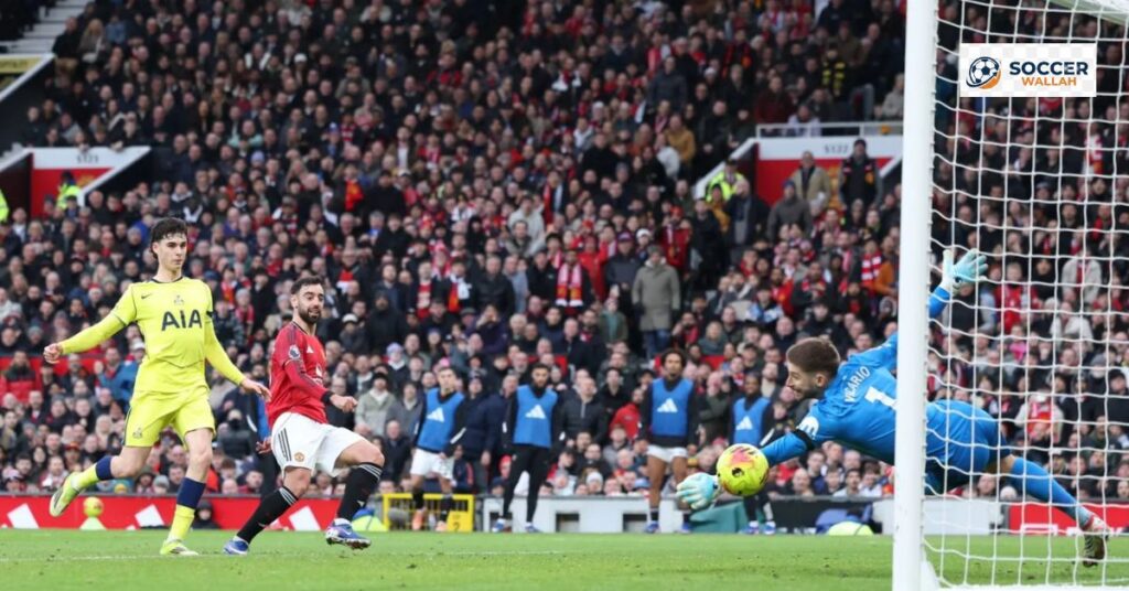 Man United Defeat Tottenham at Old Trafford to Make It Four Wins in a Row